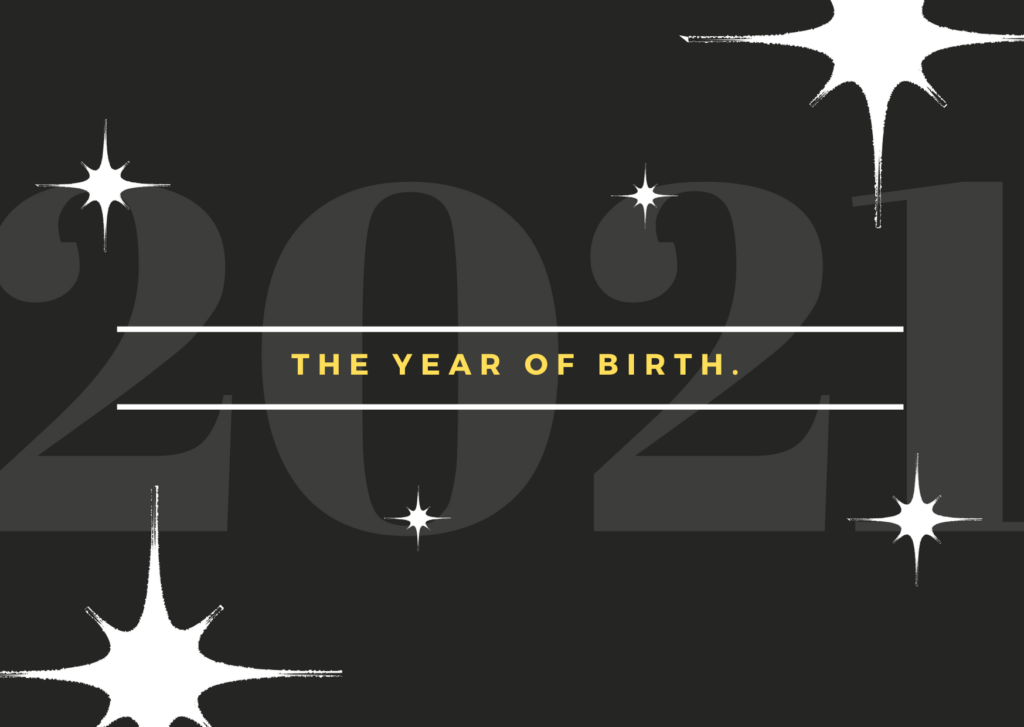 Gold Black Sparkles New Year Card 1024x727